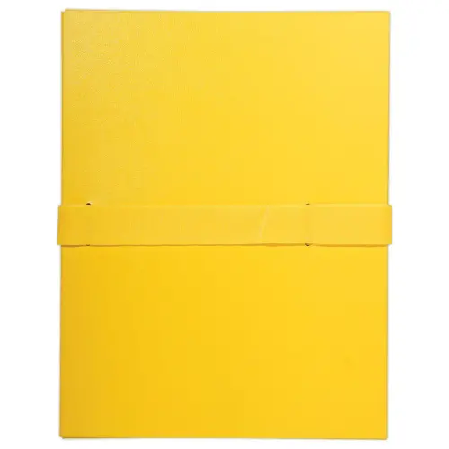 Chemise à sangle scratch et rabat Balacron - jaune - EXACOMPTA