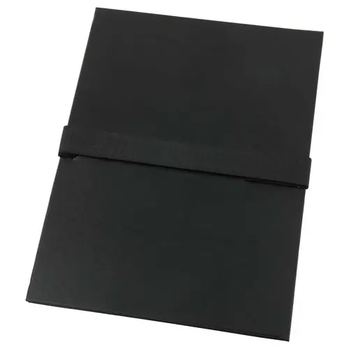 Chemise à sangle scratch et rabat Balacron - Noir - EXACOMPTA
