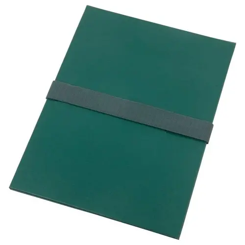 Chemise &agrave; sangle scratch et rabat Balacron - Vert fonc&eacute; - EXACOMPTA 