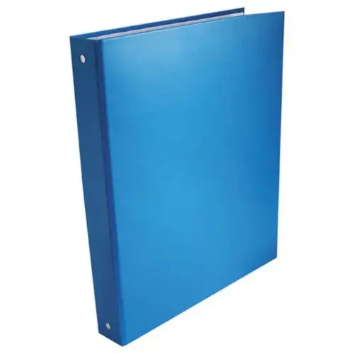 Classeur bleu plastifié et coloré économique
