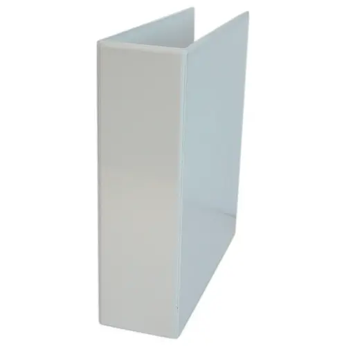 Classeur personnalisable 2 faces - Dos 8 cm - Blanc