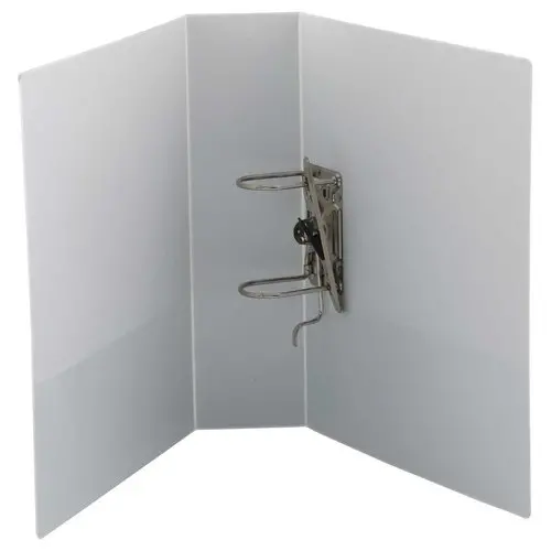 Classeur personnalisable 2 faces - Dos 8 cm - Blanc