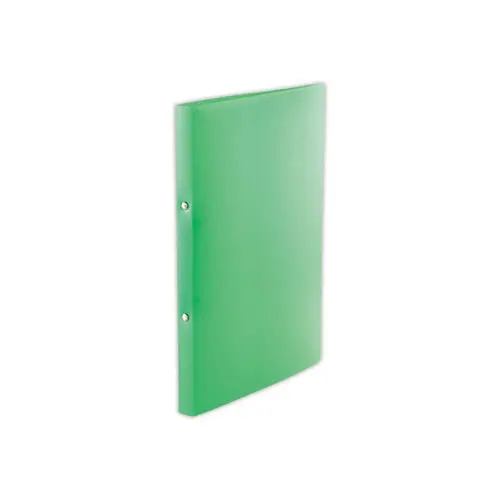 Classeur 2 anneaux translucide - Vert - FIDUCIAL 