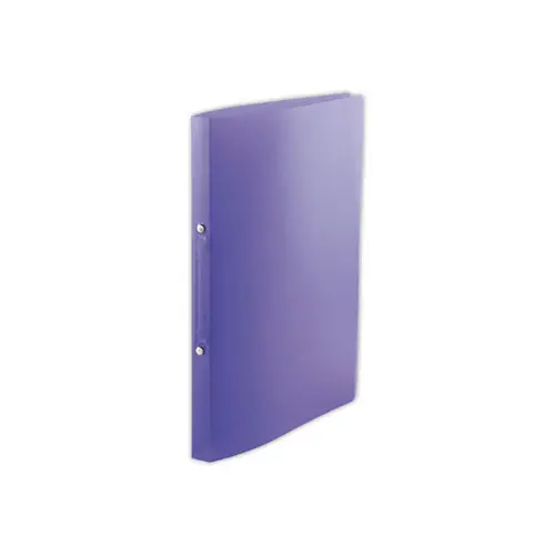 Classeur 2 anneaux translucide - Violet - FIDUCIAL