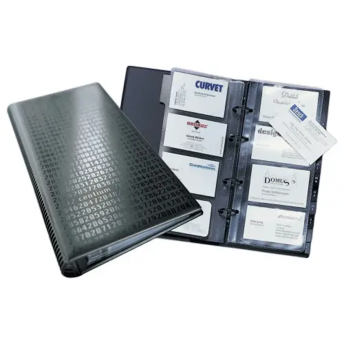 Classeur Visifix pour cartes de visite - Capacit&eacute; 200 cartes - DURABLE 