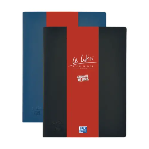 Protège-documents Le Lutin Classique A4 - ELBA - 50 pochettes - Noir