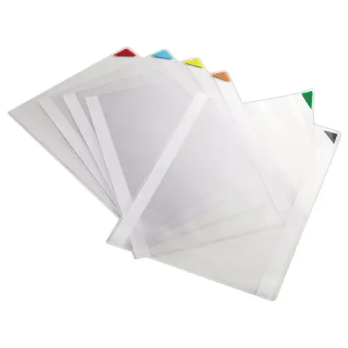 5 Pochettes d'affichage repositionnables A4  - Assorties - Tarifold 