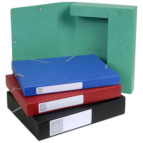 10 Bo&icirc;tes de classement Cartobox  - Dos 4 cm - EXACOMPTA 