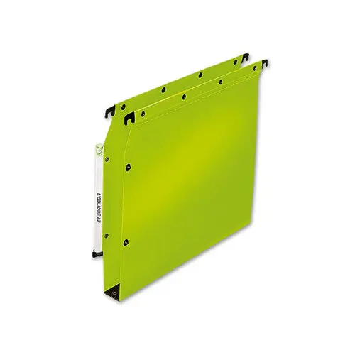 10 Dossiers suspendus pour armoires - Fond 30 mm - Vert - ELBA
