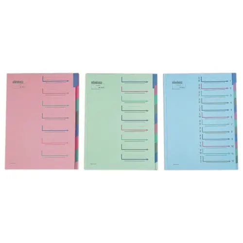Trieur chemise carte - 12 compartiments - EXTENDOS