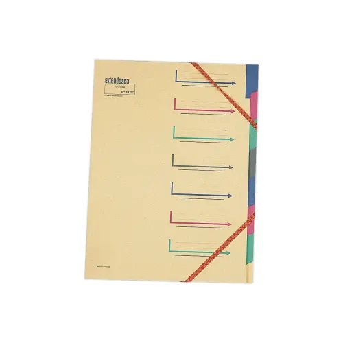 Trieur chemise à élastique - 7 compartiments - EXTENDOS