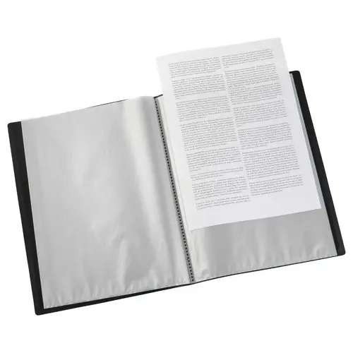 Protège-documents économique - A4 - 10 pochettes (20 vues) - Noir