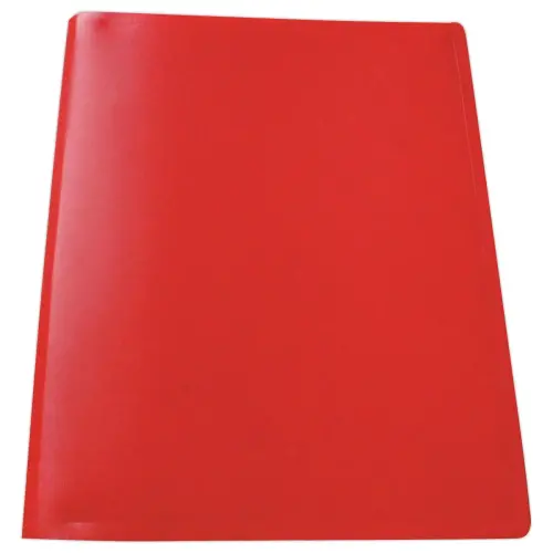 Prot&egrave;ge-documents &eacute;conomique - A4 - 10 pochettes (20 vues) - Rouge 