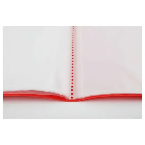 Protège-documents économique - A4 - 20 pochettes - Rouge