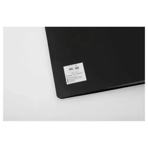 Protège-documents A4 - Noir - 40 pochettes
