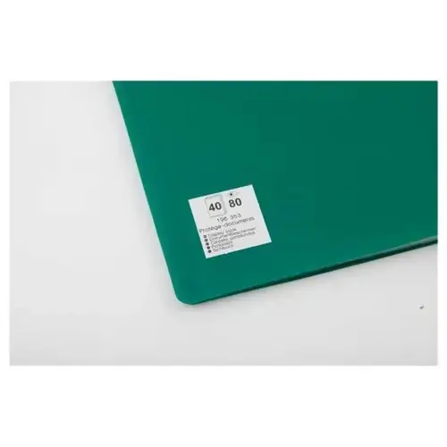 Protège-documents A4 - Vert - 40 pochettes