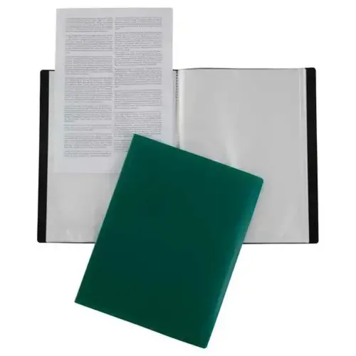 Protège-documents économique - A4 - 50 pochettes - Vert