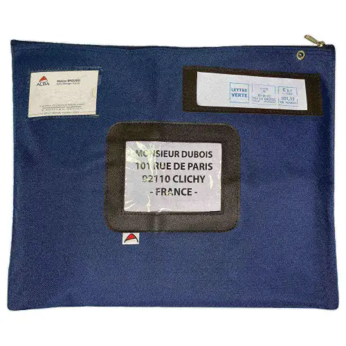 Pochette courrier 42 x 32 cm - Bleu - Alba