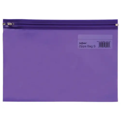 5 Pochettes navettes zippées transparentes 32.5 x 23.5cm - SNOPAKE