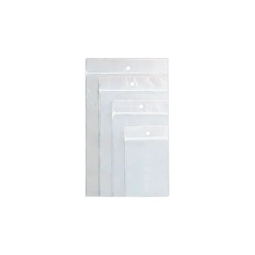 1000 Sachets plastique - Avec grip - 80 x 120 mm 