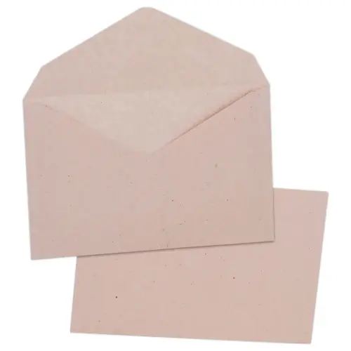 1000 Enveloppes &eacute;lections rose - patte non gomm&eacute;e - 90x140mm - GPV 