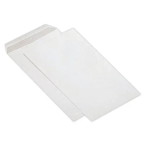 250 Pochettes blanches 90g - 229 x 324 mm sans fenêtre