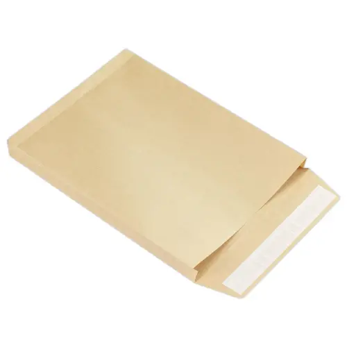 250 Pochettes à soufflet en kraft armé brun 120g 229 x 324 mm - IPC Bong