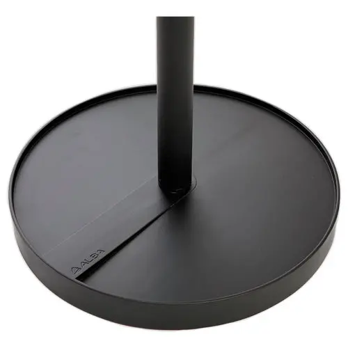 Porte-manteaux Stan - 8 patères - Noir - Alba