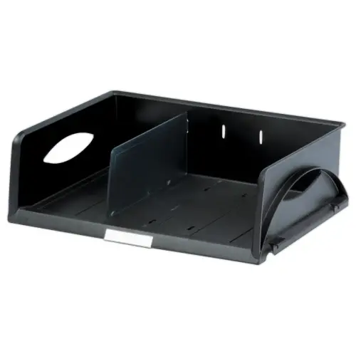Corbeille &agrave; courrier modulable sorty - A4 - Noir - LEITZ 