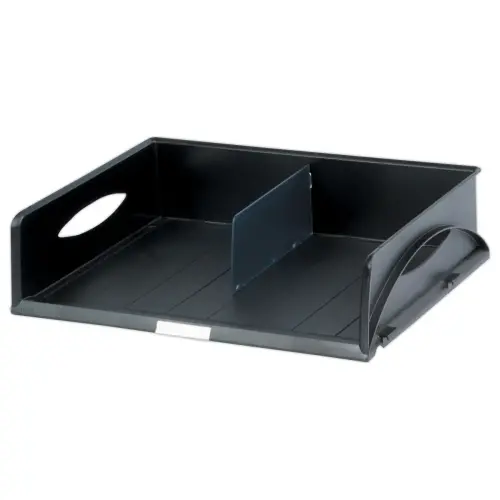Corbeille à courrier modulable - A3 - noir - LEITZ