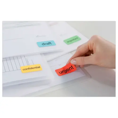 20 planches de 24 étiquettes jaunes - 63,5x33,9mm - AVERY