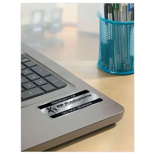 Boîte de 20 planches de 48 étiquettes ultra résistantes argent - 45,7x21,2mm - AVERY