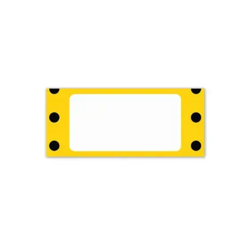 Paravent d'étiquettes en continu 107 x 48,8 mm - 3000 étiq/boîte