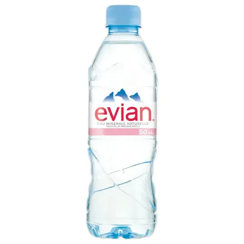 24 Bouteilles d'eau de 50 cl - EVIAN 