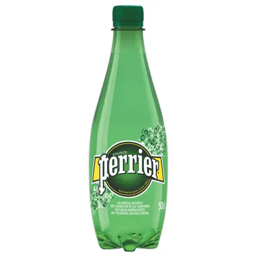 24 Bouteilles d'eau minérale gazeuse - 50 cl - PERRIER
