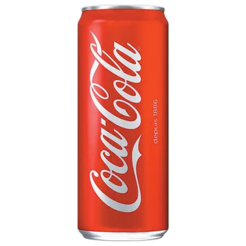 24 Canettes de Coca-Cola Classic - 33 cl 