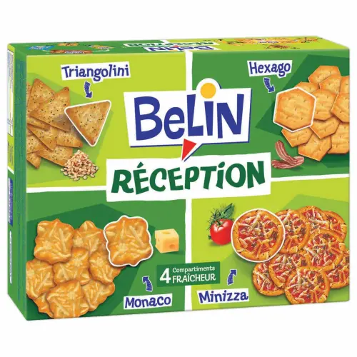 Assortiment g&acirc;teaux sal&eacute;s - 380 g - BELIN 