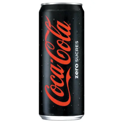 24 Canettes de Coca-Cola Zéro