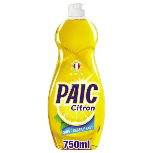 Liquide vaisselle – 750 ml – Senteur citron – Paic