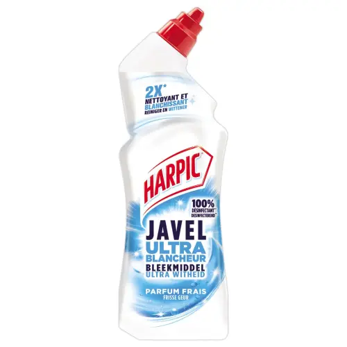 Gel d&eacute;sinfectant javel Harpic 