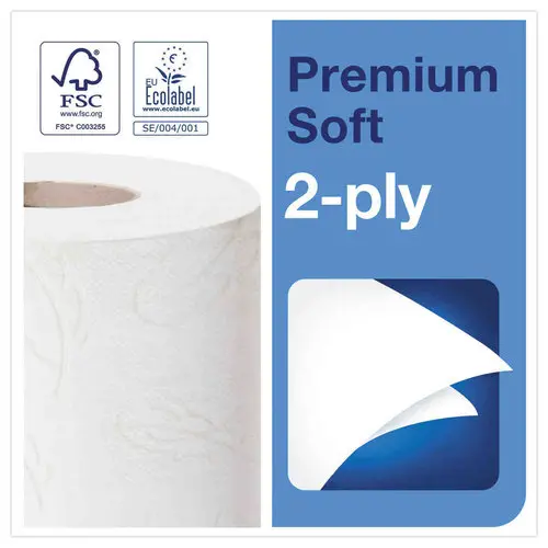 48 Rouleaux de papier toilette doux T4 - Tork