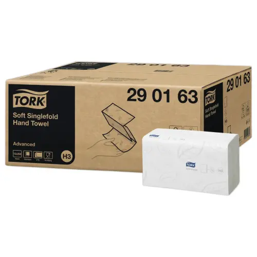 15 Paquets d'essuie-mains pliés en V Advanced - Tork