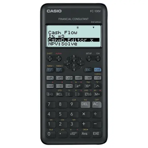 Calculatrice financi&egrave;re - CASIO - FC 100 V 