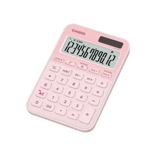 Calculatrice de bureau MS-20 - Rose - Casio