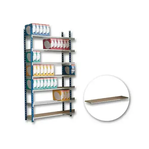 7 plaques Isorel pour rayonnages Rangeco - 100 x 35 cm