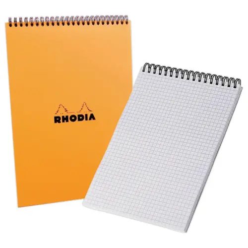 Bloc-notes spiralé A4 - 5x5 - 80g - RHODIA