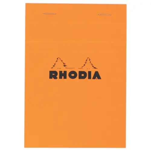 Bloc Rhodia A7 7,4x10,5 cm, 80 feuilles, 5x5, 80g