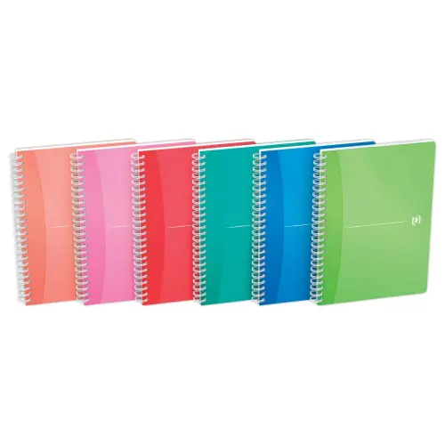 Cahier A5 Collection "Colours" 5x5 - OXFORD 