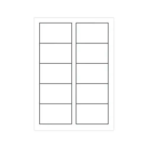 Bo&icirc;te de 250 cartes de visite mates jet d'encre et laser - 85x54 mm - AVERY 