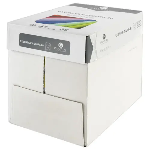 Ramette de papier couleur pastel A4 Executive Colors 80g - Bleu - FIDUCIAL
